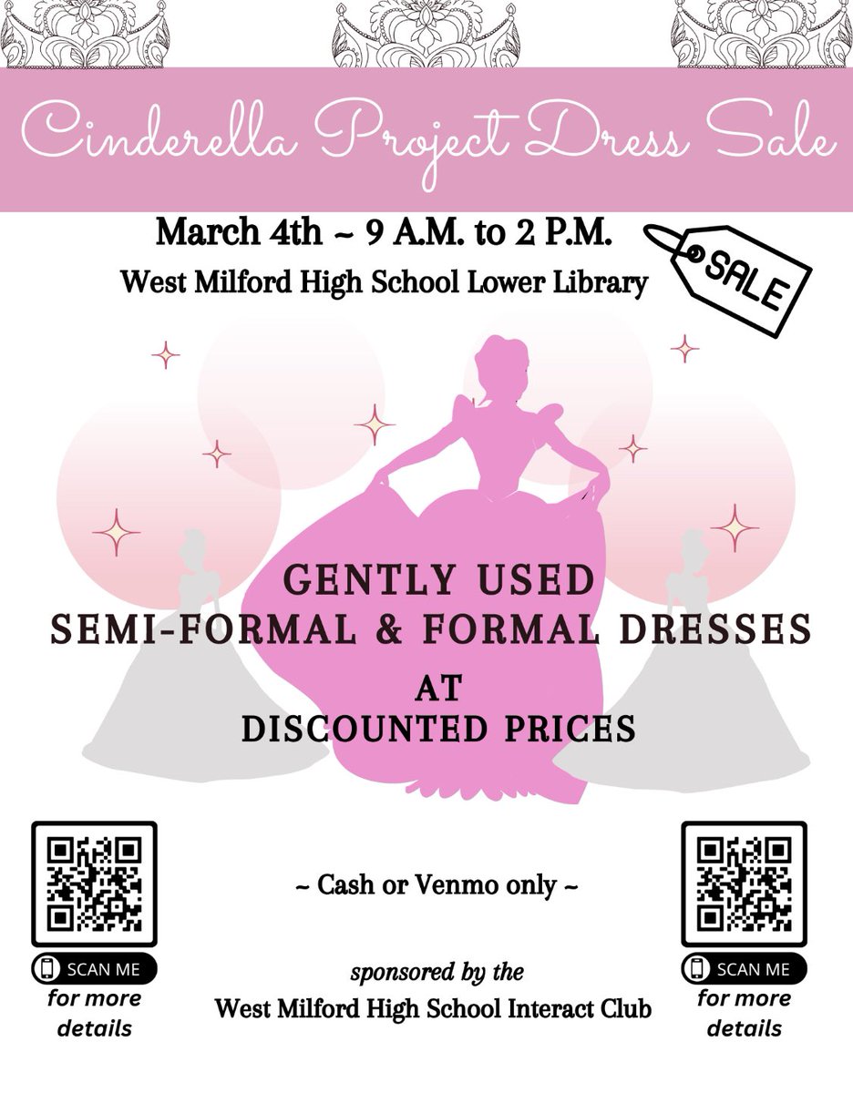 Looking for a formal or semi-formal dress for an upcoming event? Then come visit our dress sale this Saturday, 3/4!!! Prom, sweet 16, graduation, middle school dance, wedding guest, mother of the bride and so much more!!! Beautiful selection as great prices!!