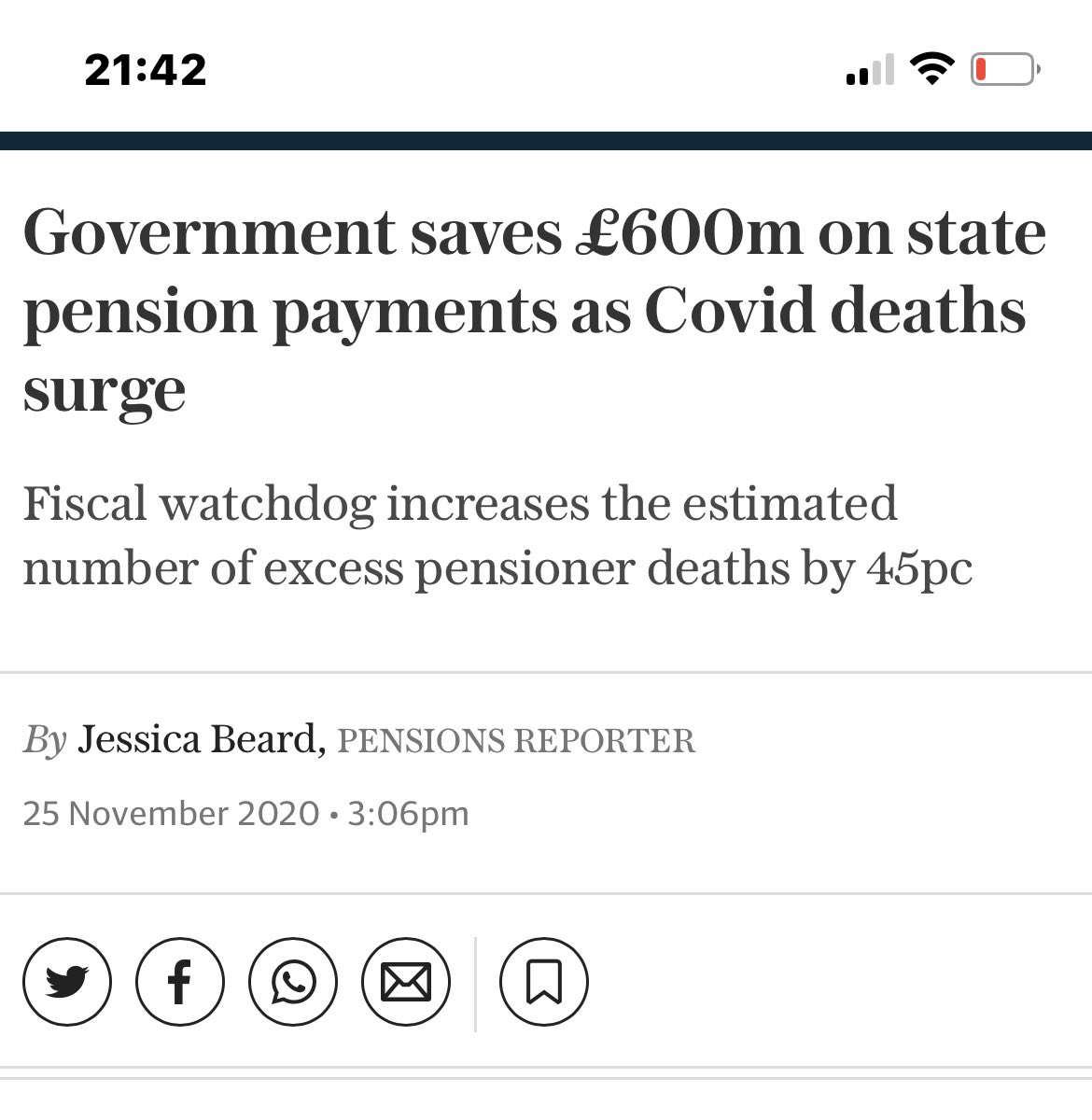 @AnthonyCockbur2 @LGalloway77 @MattHancock @BorisJohnson But Tories R fuken more devious & evil. On the one hand they use older folks as useful cannon fodders at election time on the other gold mine by killing them sooners. 👇👇👇 & it started with George Osborne. Agree 💯 
#EnoughlsEnough 
#SaveOurNHS 
#ToriesOut238 #CutEnergyBillsNow