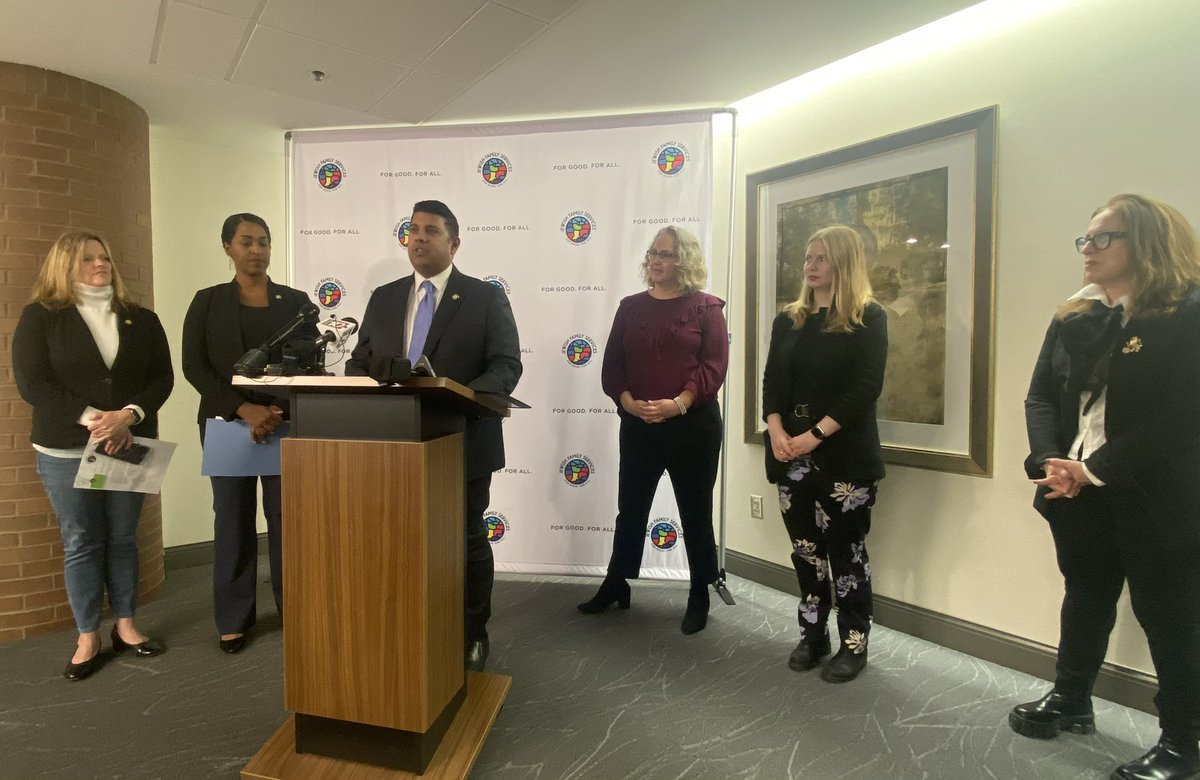 Excited to join <a href="/jfsrochester/">Jewish Family Services</a> &amp; <a href="/JFedROC/">Jewish Rochester</a> in announcing the receipt $255,000 in grants to provide aging support to Holocaust survivors in Rochester, including $40,000 from the New York State Senate. Proud to help deliver this critical funding to support aging survivors.