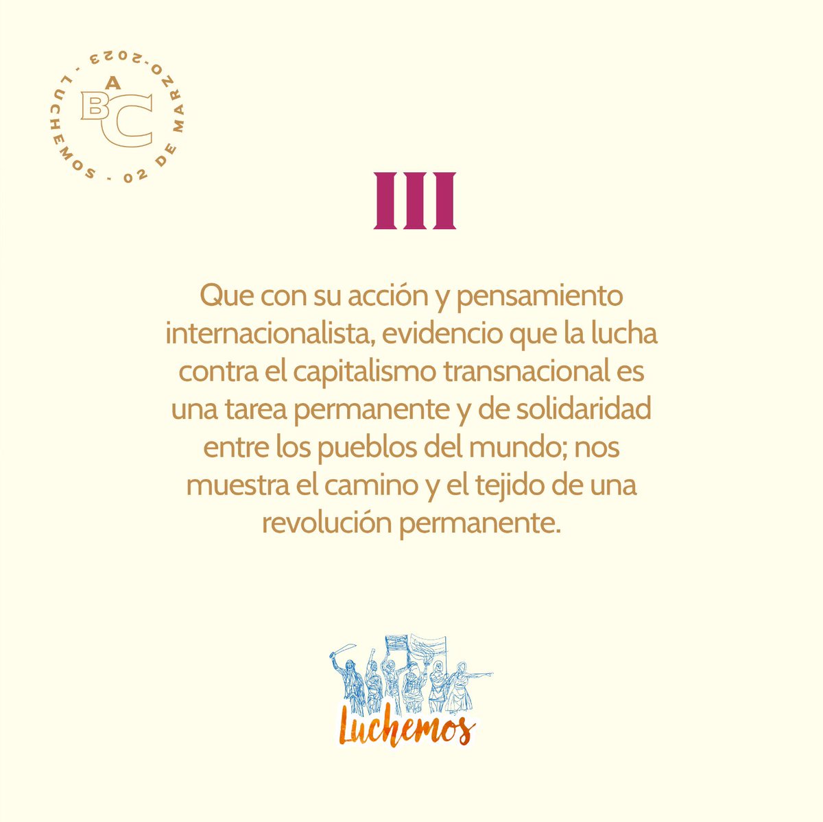 🌸A 7 años de su siembra, rememoramos las luchas de nuestra compañera #BertaCáceres y reconocemos su legado como una guía y horizonte para las transformaciones estructurales que reclama el pueblo. 

#7AñosJuntoABerta #JusticiaParaBerta