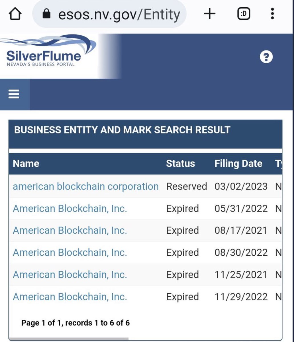 $GVSI Just be 🤫 and let this man work! Y’all chit chat too damn much like Katy women! Let Big George handle his business for US!  Now we know we he didn’t renew American Blockchain. It will be American Blockchain Corporation. #ABC #Patience #AsLongAsItTakes