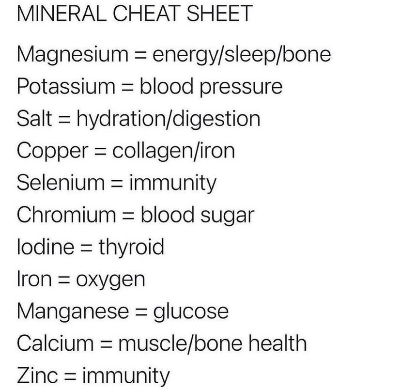 What are you missing?

jennyschiltz.com

#EssentialMinerals #TraceMinerals #Minerals #Health #BodyFunction #Body #SupportYourBody #Energy