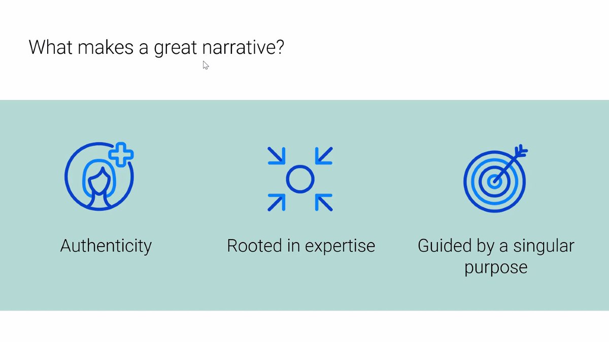 What makes a great narrative? Took a break from mat leave mode to tune into comms expert <a href="/genevievetomney/">Genevieve Tomney</a> talk to our <a href="/pmcancercentre/">Princess Margaret Cancer Centre</a> GOLD fellows about building your brand. Such important perspective on thought leadership and using online presence to speak to issues that matter.