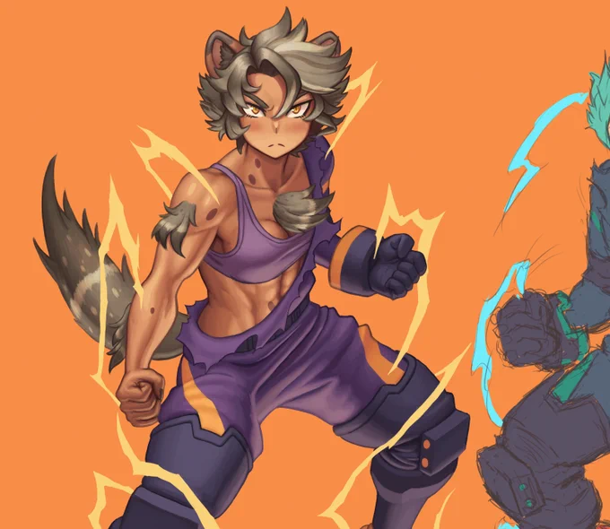 Definitely progressing (comm WIP sneak peek) 