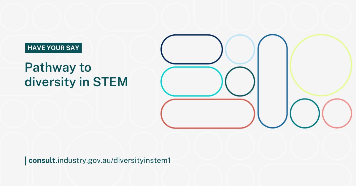 We’re starting a conversation about diversity in #science #technology #engineering #mathematics. Read the #AusScience #DiversityinSTEM dialogue starter &amp; contribute to Australia’s vision: bit.ly/3SImrJY

We’d like to hear from all Australians with a connection to #STEM.