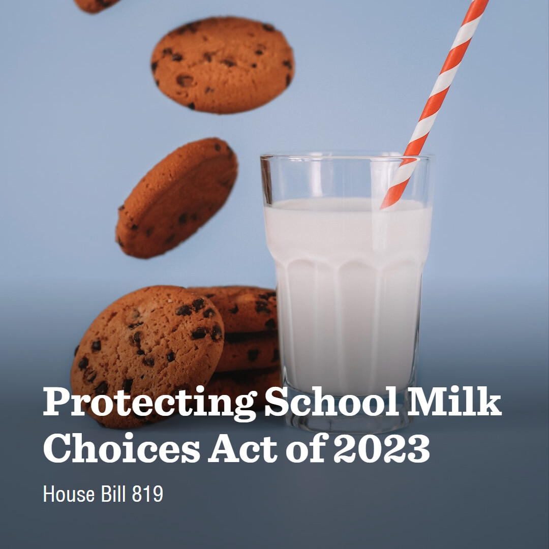 Bill to ensure a variety of milk options for school lunch, including flavored and lactose-free. Sponsored by Rep. Elise Stefanik. Read H.R.819 on billsponsor.com

#billsponsor #schoolmilk #schoollunch #congress