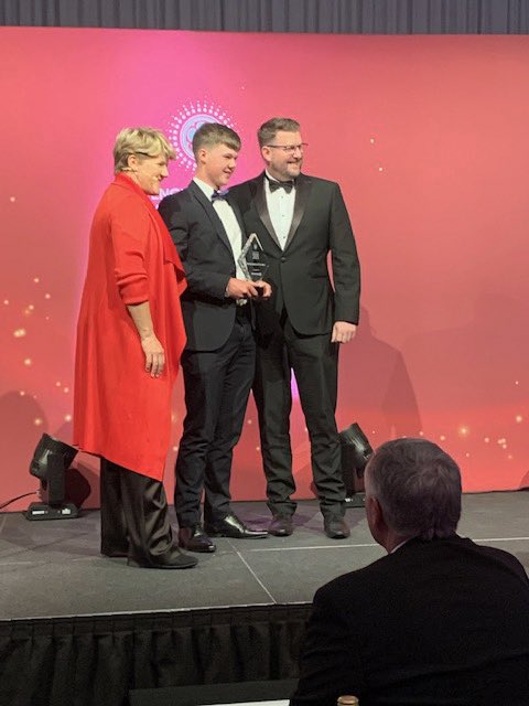 Congratulations to Dylan for winning Performance of the Year at tonight’s England Golf Awards 👏👏👏