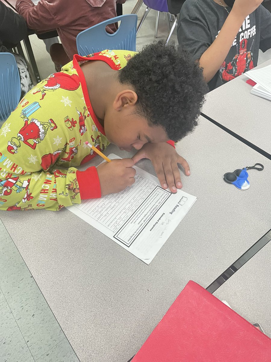 Chenoweth_AIC's tweet photo. Another great day of writing in reading. Working towards answering our compelling question: How have African Americans broken barriers during the historical era in which they lived? #reading #writing #breakingbarriers #proudteacher @AlexRKennedy1 https://t.co/FTWi2JmNpR