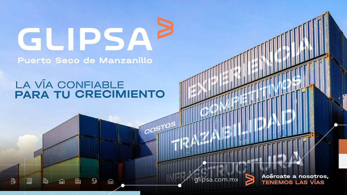 TODO EN UN MISMO LUGAR
Somos la terminal intermodal en el puerto de Manzanillo con todo lo que necesitas para la #Importación y #Exportación de tus mercancías. Contáctanos y hablemos de tu proyecto.
#TenemosLasVías #GLIPSA #AliadoComercial