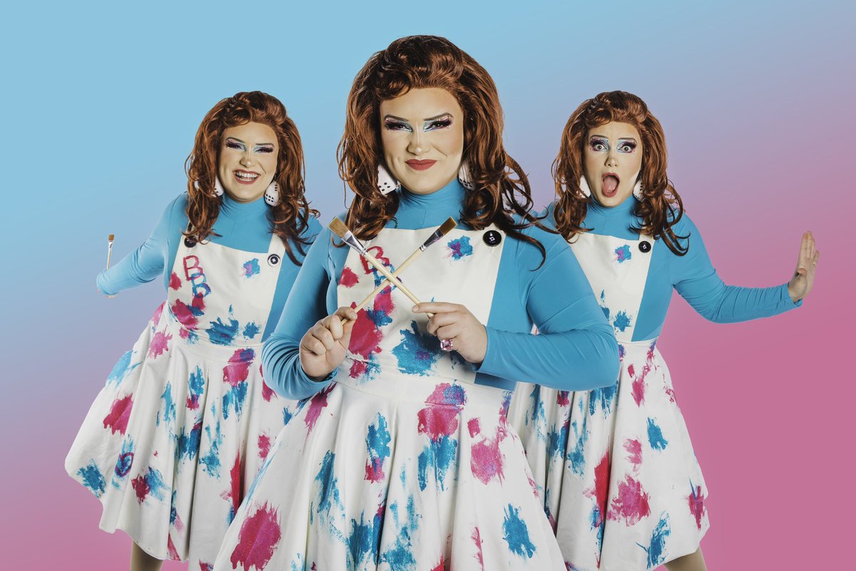 I had the pleasure of speaking with <a href="/macleans/">Maclean’s Magazine</a> about drag, my life, and storytime! Check out the article here! macleans.ca/society/queer-… 
(not clickbait) ✨

photo by Chris Coghill 💕💙