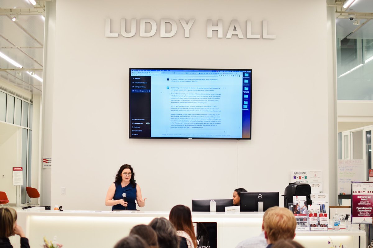 iu_wic's tweet photo. Thank you to everyone who attended our 14th Annual Spring Banquet! 🌷 We had an amazing time celebrating all women who are a part of Luddy! ✨

Thank you to our speakers Agness Lungu and Dr. Erika Lee. You are an inspiration all!

#WICWednesday #WIC #SpringBanquet #WomenInLuddy https://t.co/JXQoRdjm2k