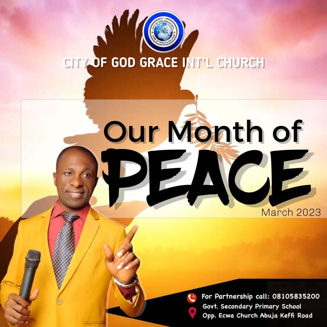 Ochu49's tweet photo. The God of peace shall give you peace in this month. https://t.co/8Nip6SaJny