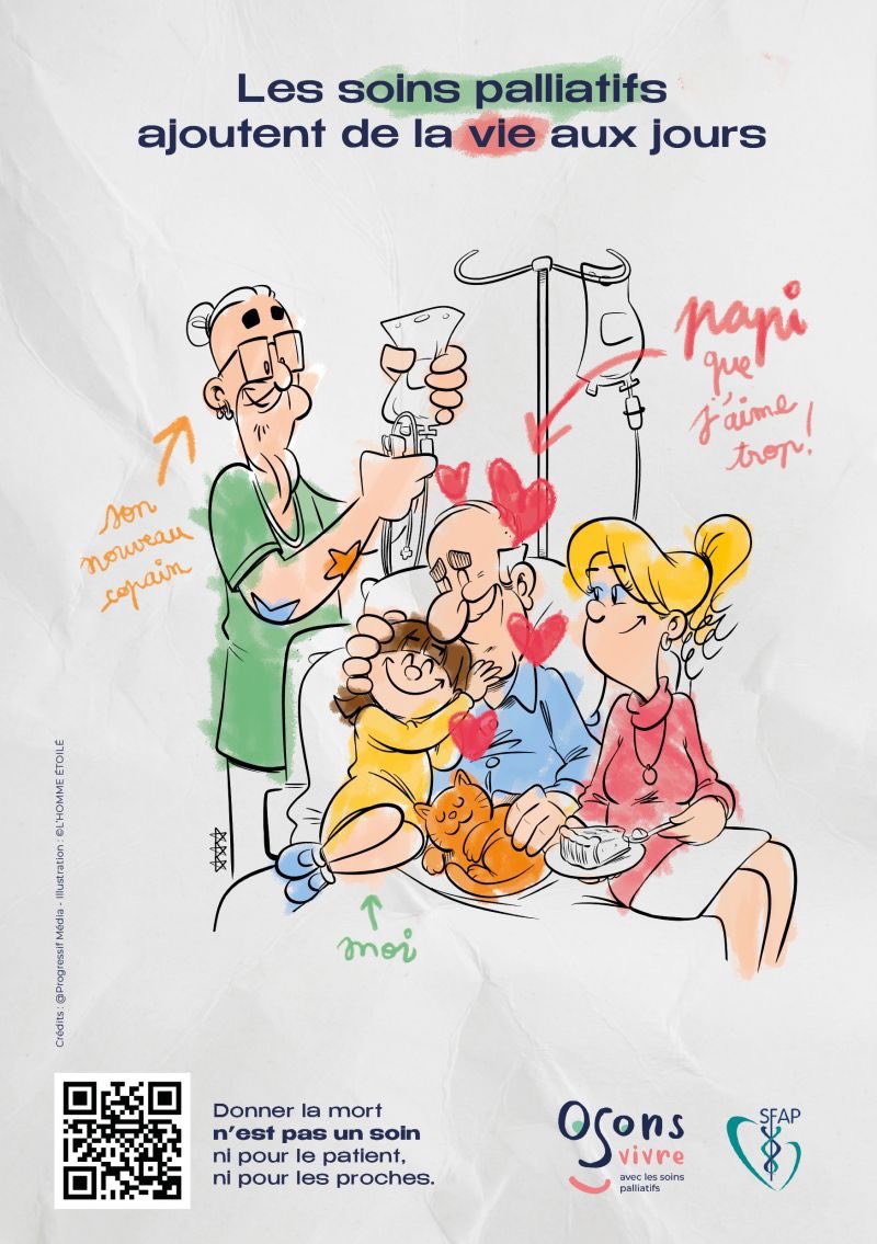 jfpoisson78's tweet photo. Donner la mort n’est pas un soin, ni pour le patient ni pour les proches. 

Excellente et très juste promotion des soins palliatifs, la seule vraie réponse aux souffrances de fin de vie, et la seule vraie alternative à l’euthanasie. #SoinsPalliatifs https://t.co/PN8tIF2K1h
