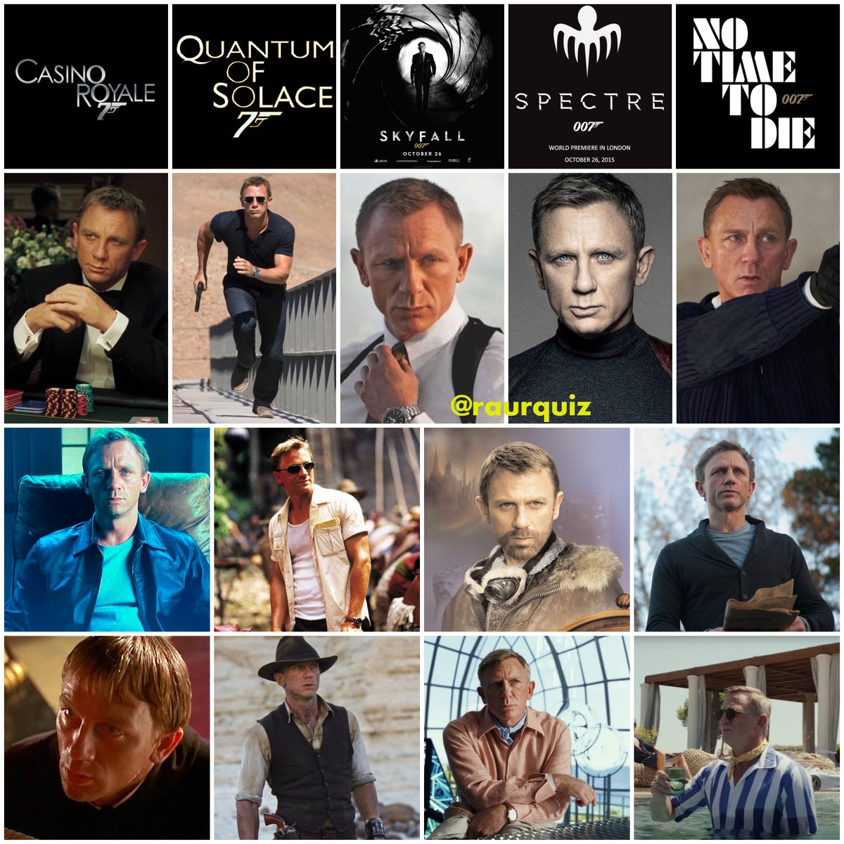 #Happybirthday #danielcraig #actor #jamesbond #casinoroyale #quantumofsolace #skyfall #spectre #notimetodie #thepowerofone #elizabeth #laracroft #tombraider #roadtoperdition #layercake #thegoldencompass #cowboysandaliens #thegirlwiththedragontatoo #knivesout #glassonion