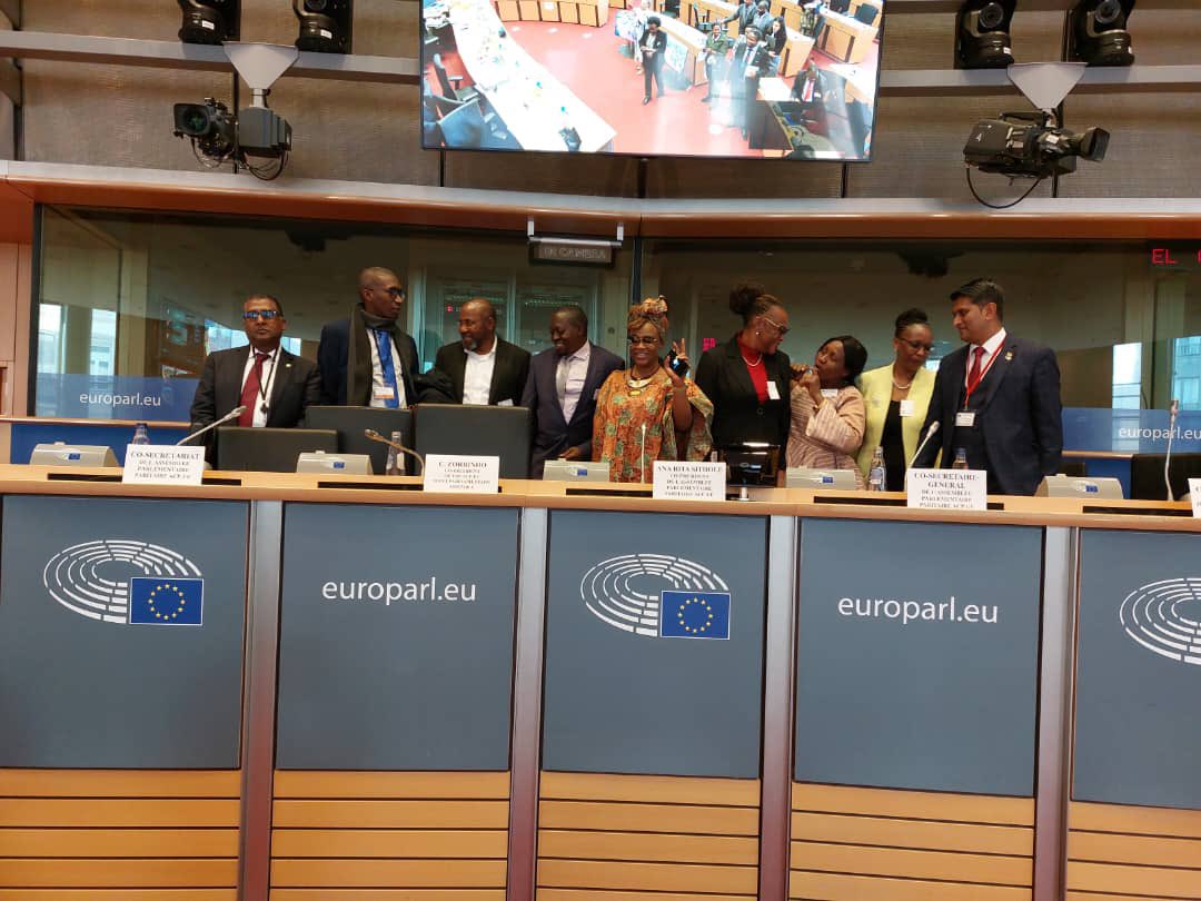#Bruxelles 
#Parlement_Européen  Reunion du Bureau de l’#APP #OEACP - #UE 
#Guinée
#CNT