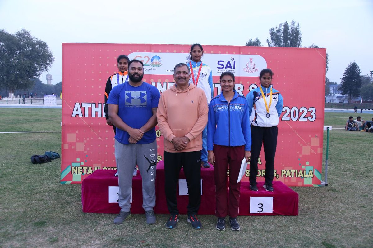SAI_Patiala's tweet photo. "Exciting news from the Inter SAI Athletics Championship at NS NIS Patiala! With 32 STCs and 500+ athletes from across India, the competition was fierce but STC Kashipur in the Male and STC Hyderabad in Female category comes out on top ! 🏃🏽♀️🏃🏻♂️ #InterSAIAthletics #NSNIS #Patiala https://t.co/NoYWRMqNjS