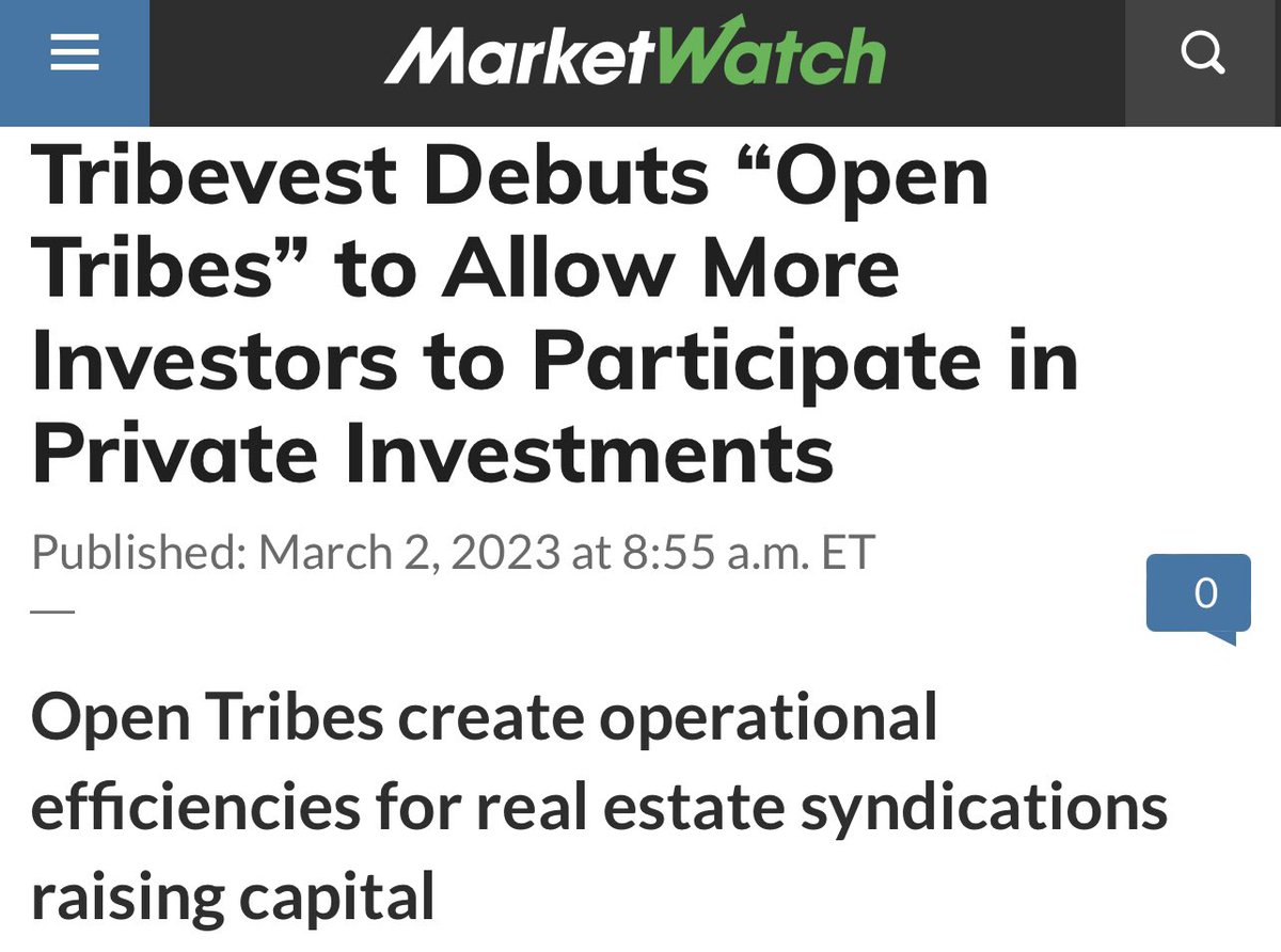 Tribevest tweet media