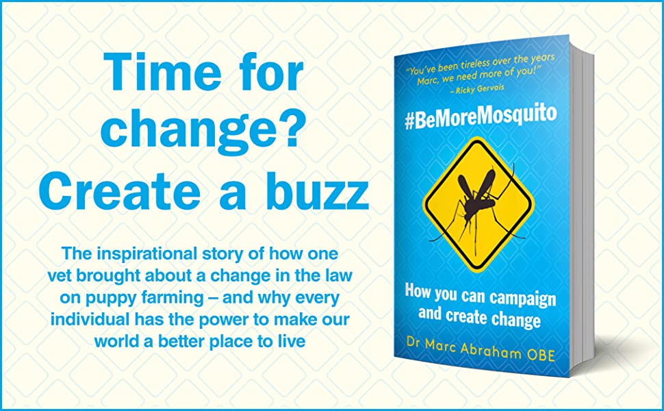 Today is #WorldBookDay2023.

#BeMoreMosquito: How you can campaign and create change. ~ @MarcTheVet.

'If you think you're too small to make a difference, try sleeping with a mosquito.' - Dalai Lama 2009.