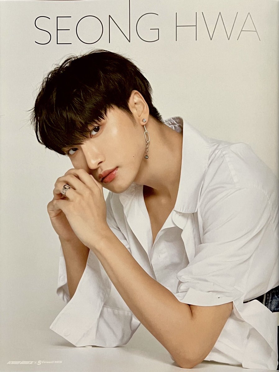 ATEEZ ソンファ Scawaii!MEN RED & BLACK ATEEZ ソンファ Scawaii!MEN