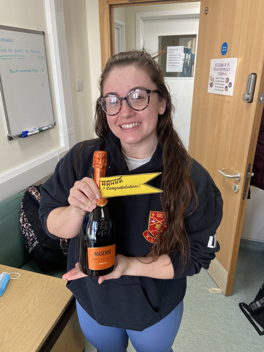 ElaineWillmore's tweet photo. Great to be able to say “congratulations” in person to the fabulous Lucy who passed her @thecsp leadership programme! Huge 👏👏👏 from the @Gloshosptherapy team! @Lucayy_Martini @SLovett81 https://t.co/4sgWl79ubW