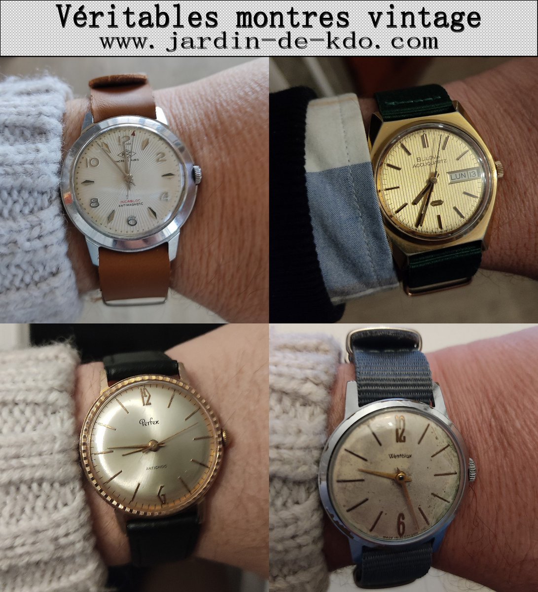 Nouveautés : montres anciennes en cliquant sur le lien suivant : jardin-de-kdo.com/94-montres-vin…
-
#vintage #montresanciennes #watchvintage #70s #oldwatches #montreretro #60s #stylewatch