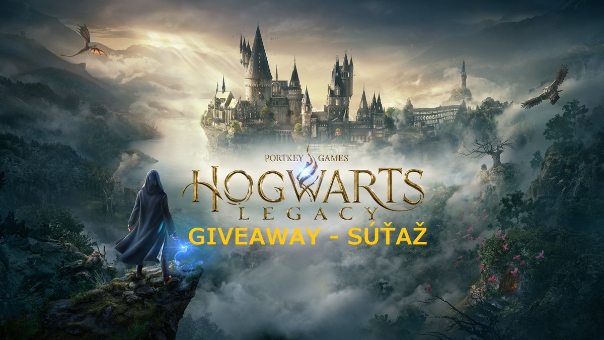 🎁GIVEAWAY!🎁

💥Win Hogwarts Legacy!💥

Simply rules -
👉1. Follow us.
👉2. Retweet this. 
👉3. Write on what you want to play the game.

We contact WINNER on 05.03. 9 p.m. Double your chance, follow us on instagram.com/good_games_sk/
or facebook.com/goodgames.sk