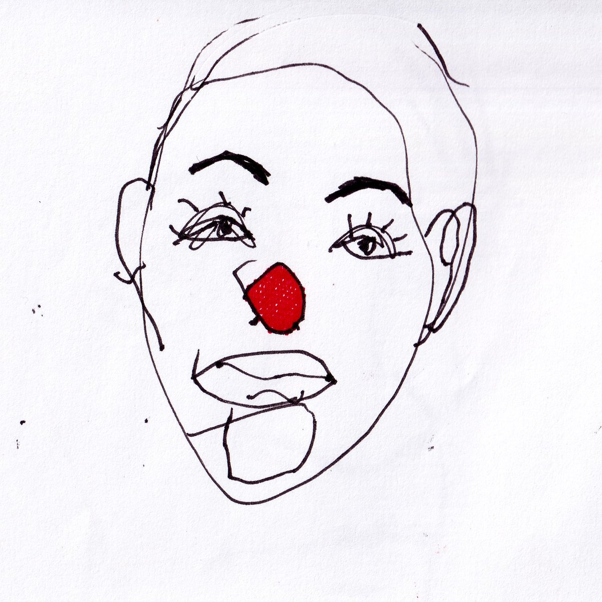 🩸 New drop on <a href="/formfunction/">Formfunction</a> 🩸

"clown's cry"

3.9 x 3.9” felt-tip pen on paper

🔗👇🤡