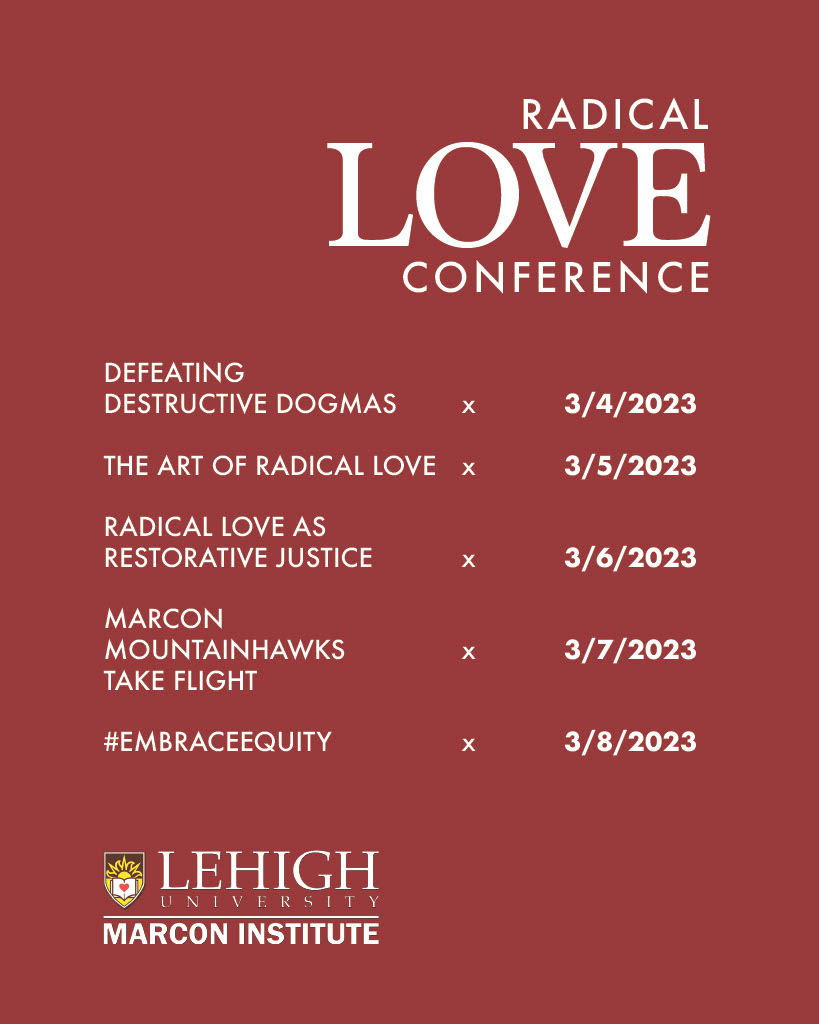 MBZepedaCortes's tweet photo. Exciting event happening at Lehigh, starting this Saturday, some events can be attended via Zoom: Check it out! https://t.co/EGpE5RZ2Qa #RadicalLoveConference #LehighU #bellhooks https://t.co/ucrVl0eV8b