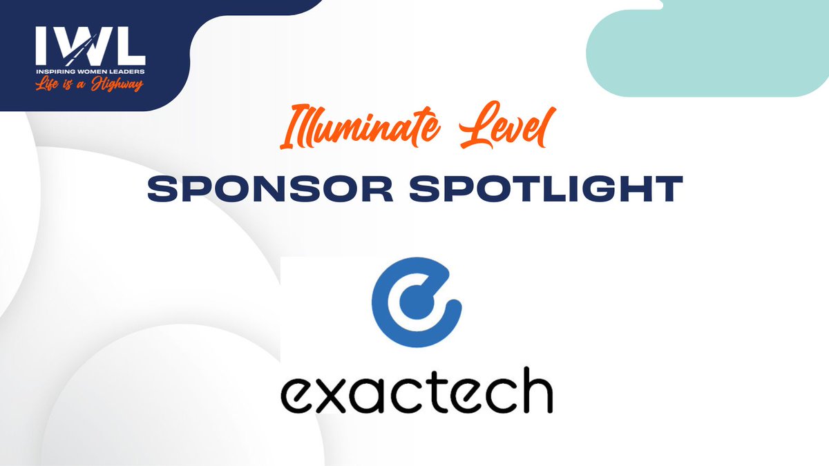 A big thank you to @Exactechinc who is joining us as an Illuminate level sponsor!

Exactech develops and produces innovative implants, instruments and technologies for joint replacement that help surgeons worldwide make patients more mobile. Learn more at exac.com