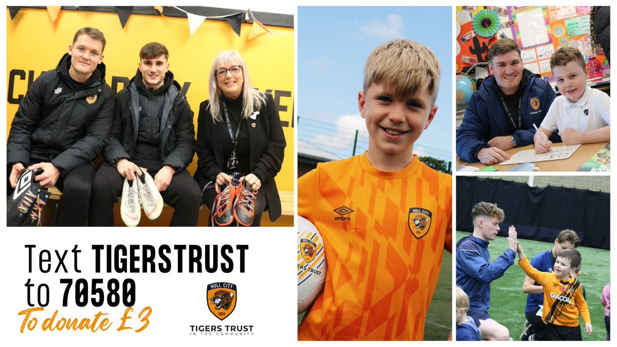 I’m proud to be part of a team that continues to inspire communities across Hull and East Yorkshire. 🐯 

Across the 21/22 season, we engaged with over 43,000 participants. 

If in a position to do so, please text TIGERSTRUST to 70580 to donate £3. 🧡 

#InspiredCommunities