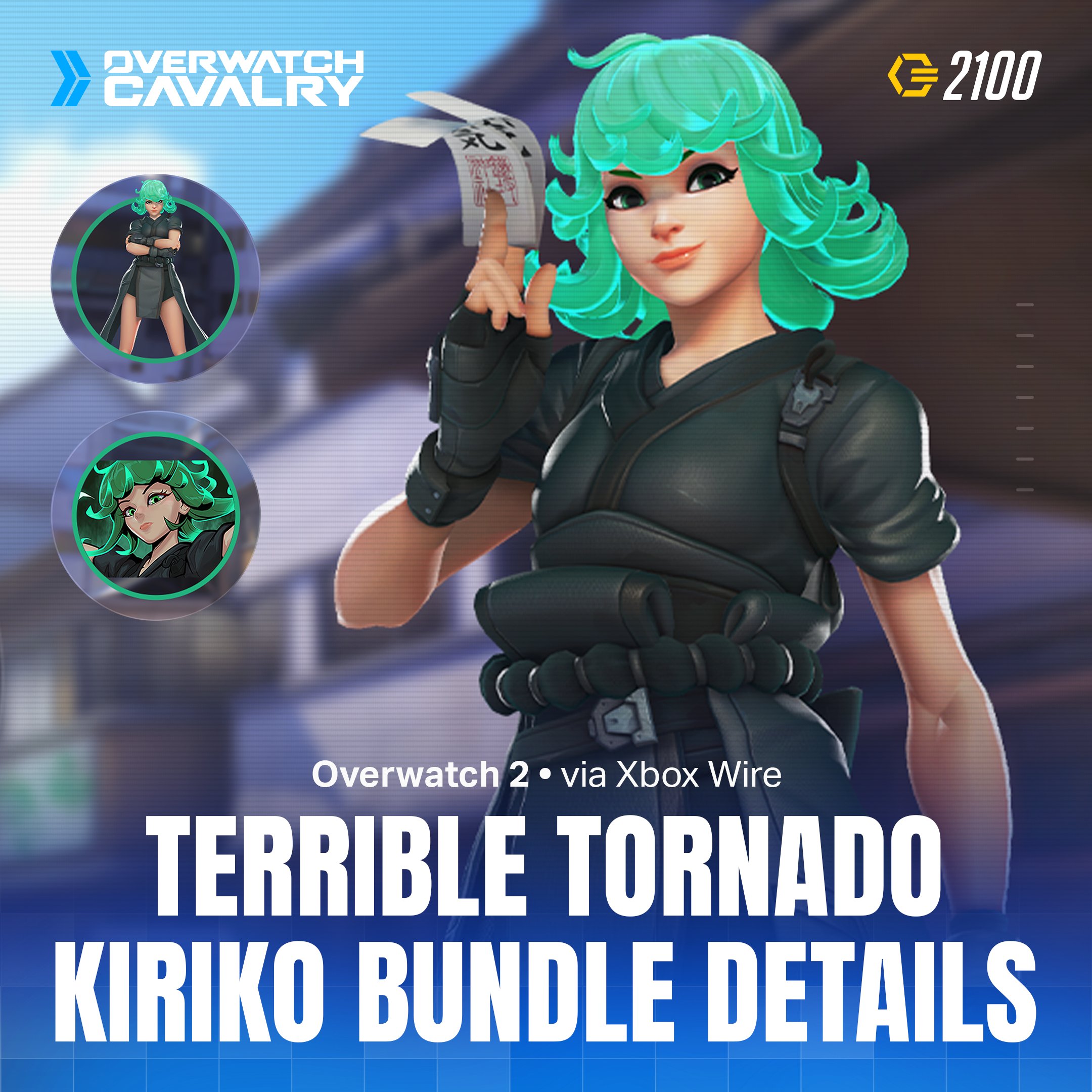 Overwatch 2 One-Punch Man collab adds Kiriko as Terrible Tornado - Polygon