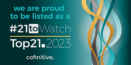 We are proud to be a @cofinitive #21toWatch Top21.2023 award winner in their campaign that celebrates the People, Companies and ‘Things’ at the cutting-edge of innovation and entrepreneurship in Cambridgeshire and across the East of England.