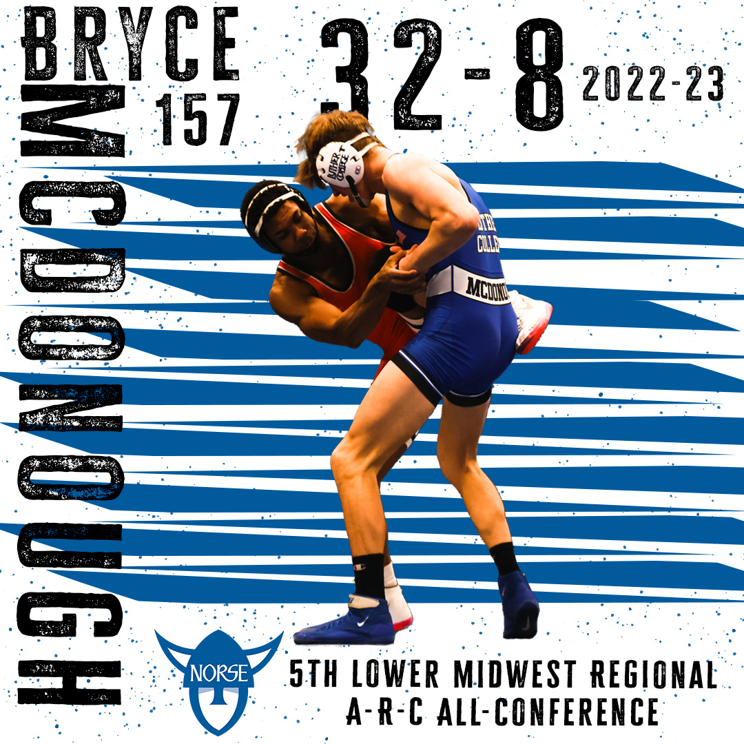 LutherWrestling's tweet photo. Four Norse were named A-R-C All-Conference for their accomplishments at the Lower Midwest Regional last weekend!

#GoNorse #NorseNation #LutherCollege https://t.co/YGNPrNwStA