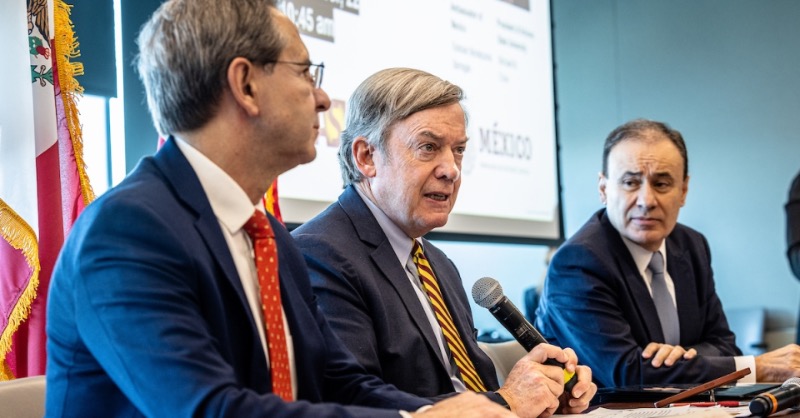 AZRegents's tweet photo. In 2023, @ASU will collaborate with Mexico on semiconductor manufacturing and workforce development - including upskilling - to provide employees for the expanding sector.

The partnership will advance the Arizona-Sonora region as a worldwide leader in semiconductor production.