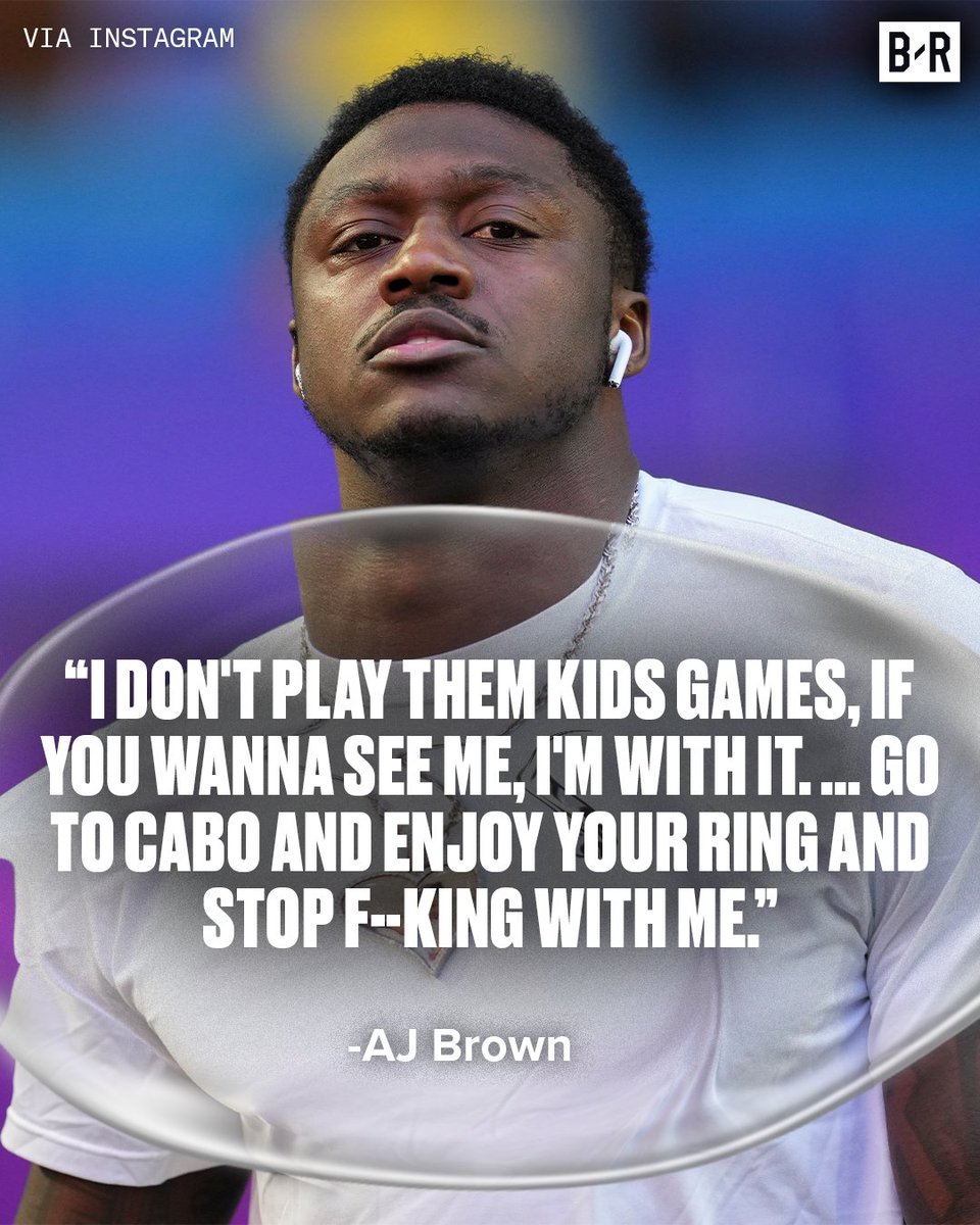 Bleacher Report on Twitter "AJ Brown sent messages to JuJu Smith