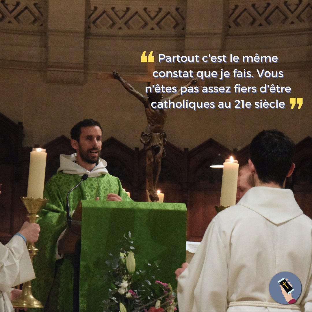LaCroixetlAlgo's tweet image. 👑Paul Adrien d'Hardemare sera dans notre webdoc
A 41 ans le prêtre dominicain compte plus de 160k abonnés sur Youtube. En plus de ses vidéos il multiplie les projets : messes à Paris, tournées de prédication itinérantes, il est omniprésent.
#lacroixetlalgorithme #religion