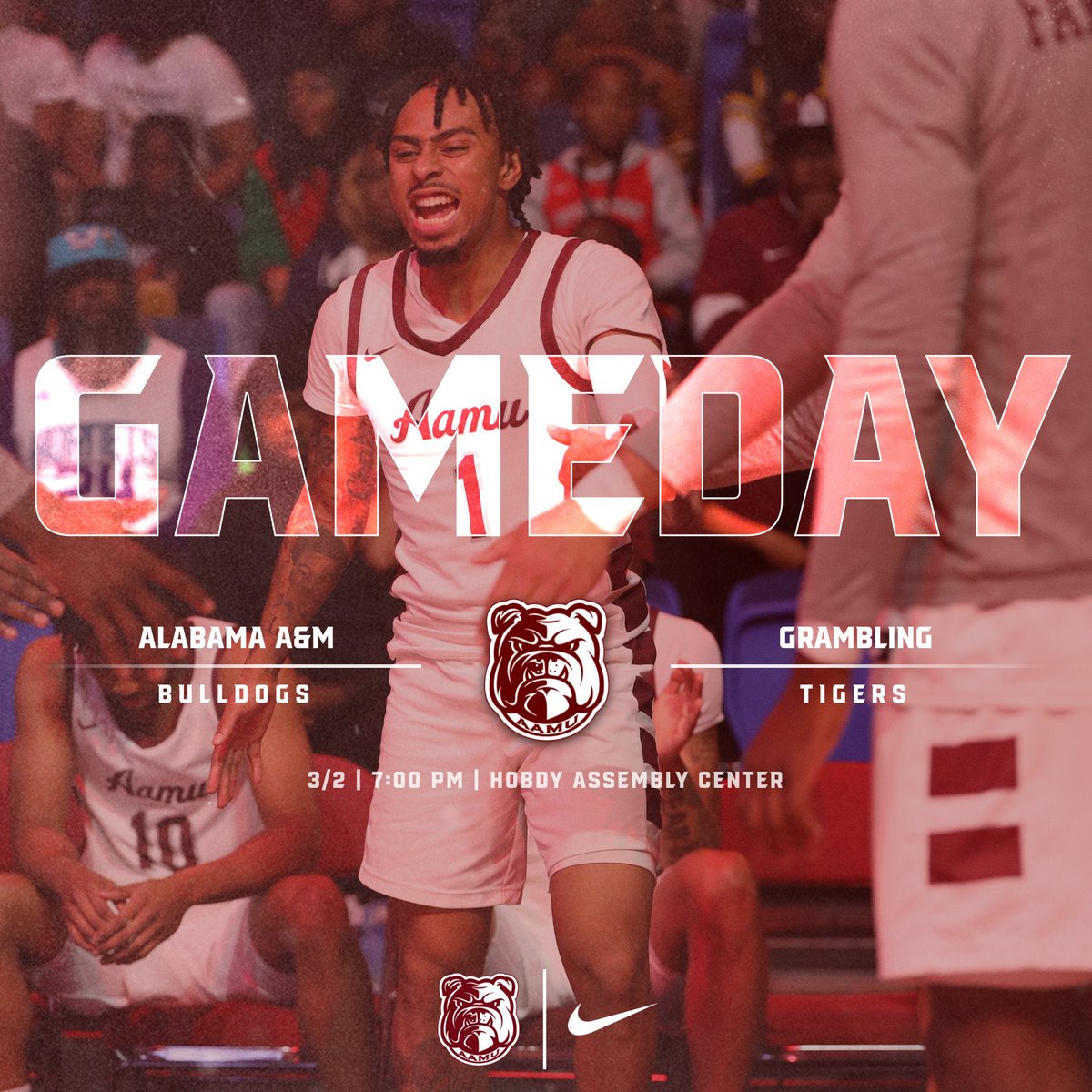 Bulldogs_Hoops's tweet photo. GAMEDAY in Grambling, LA

#allbitenobark
#RYSAAMU https://t.co/RI5sX128rz