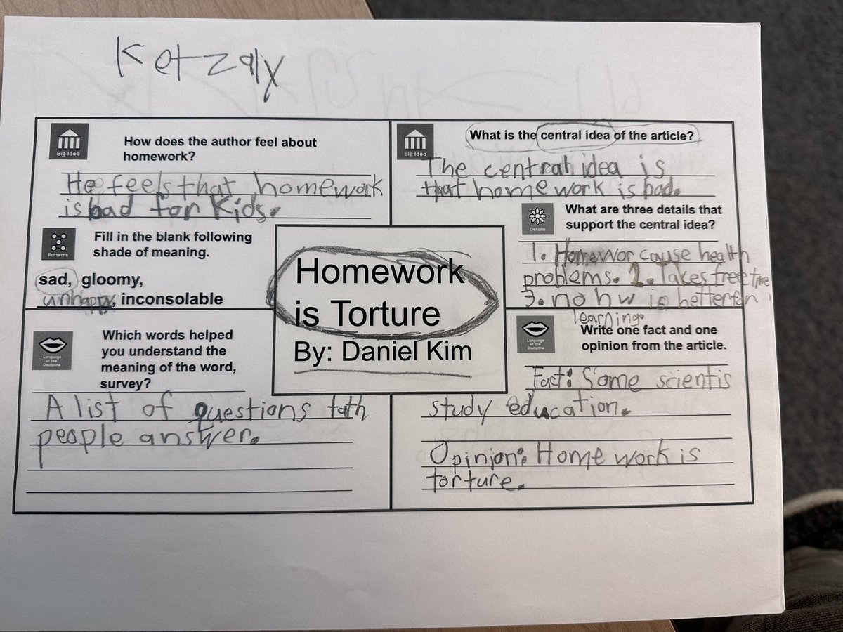 Excited to see <a href="/mrsrodriquez4/">Sarah Rodriquez</a> using the training of frames and depth &amp; complexity with her 1sr graders. Great way to see Ss think critically about articles <a href="/HaysSTEAMshines/">Hays STEAM Academy</a> way to go #LevelUp <a href="/AAS_ECISD/">ECISD Advanced Academic Services</a> <a href="/JaimeMi50367314/">Jaime Miller</a> <a href="/JTaylorEdu/">J Taylor Ed: The Center for Depth & Complexity</a>