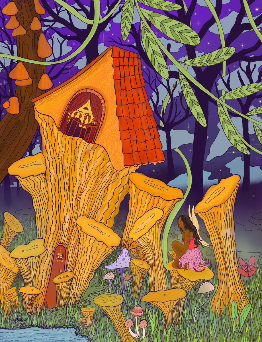 Chanterelle Msuhroom Dreamhouse🍂🌿🍄🧚‍♀️✨

Do chanterelles grow where you live? Have you ever found/eaten them?