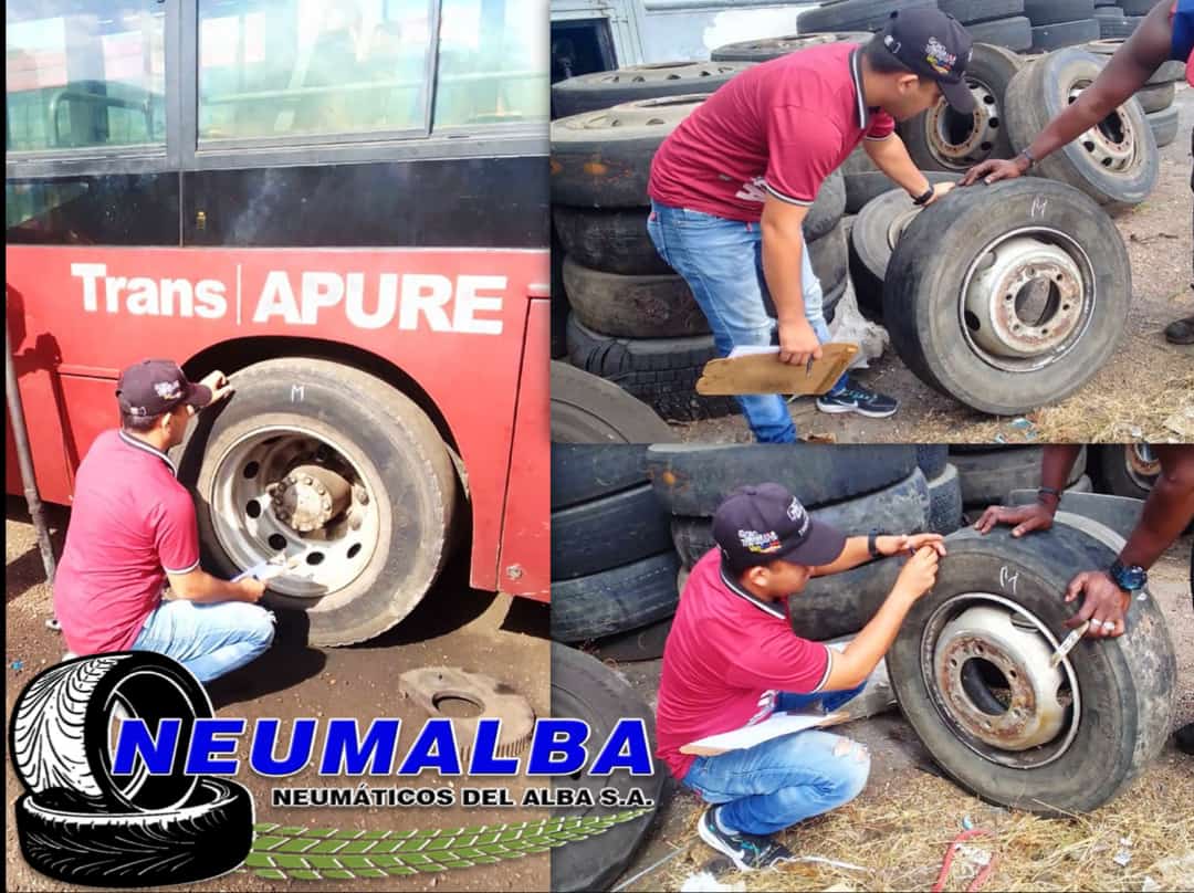 Inicia trabajo de inspección de neumáticos en el patio de @ATransapure, realizado por el S1. Carlos Pulido, Operador de Bandas Pre estampadas, con la finalidad de realizar el servicio de renovado, garantizando la movilidad nacional.
Contactos al: 0412-6260925. #VMPDD