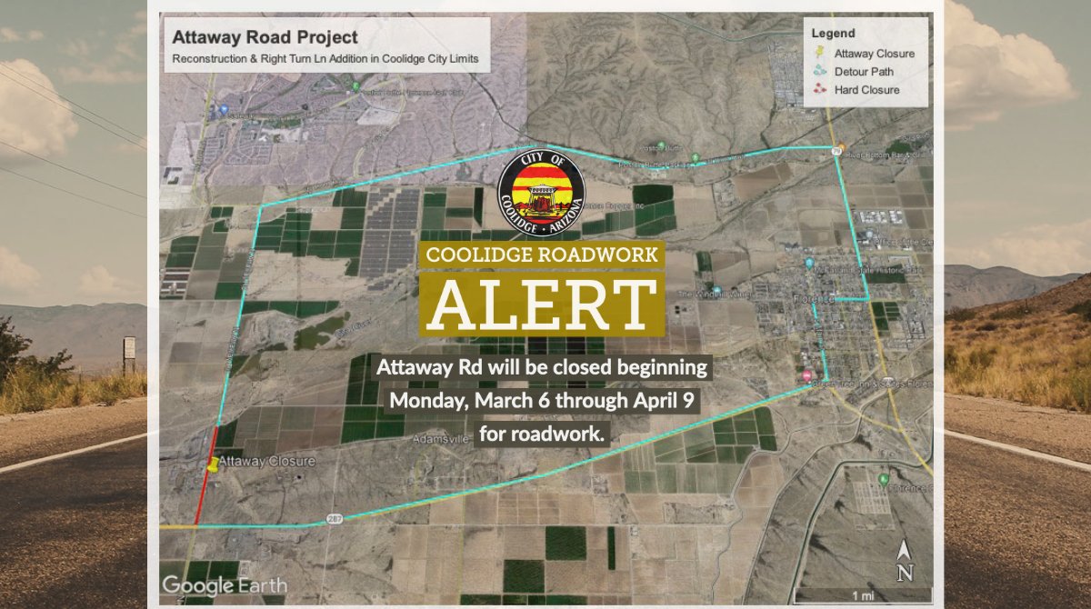 City of Coolidge Arizona tweet media