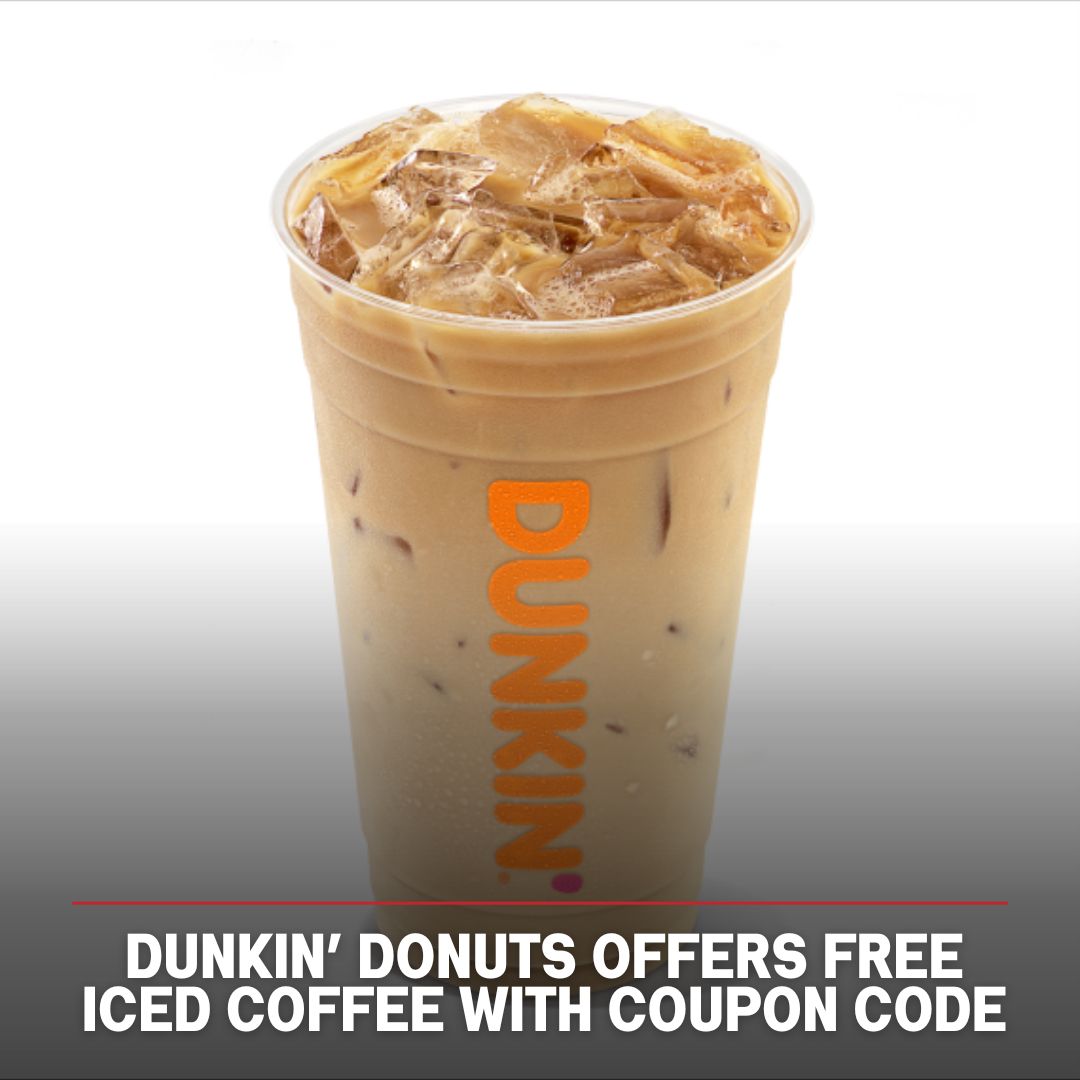 Dunkin Donuts Iced Coffee Coupon