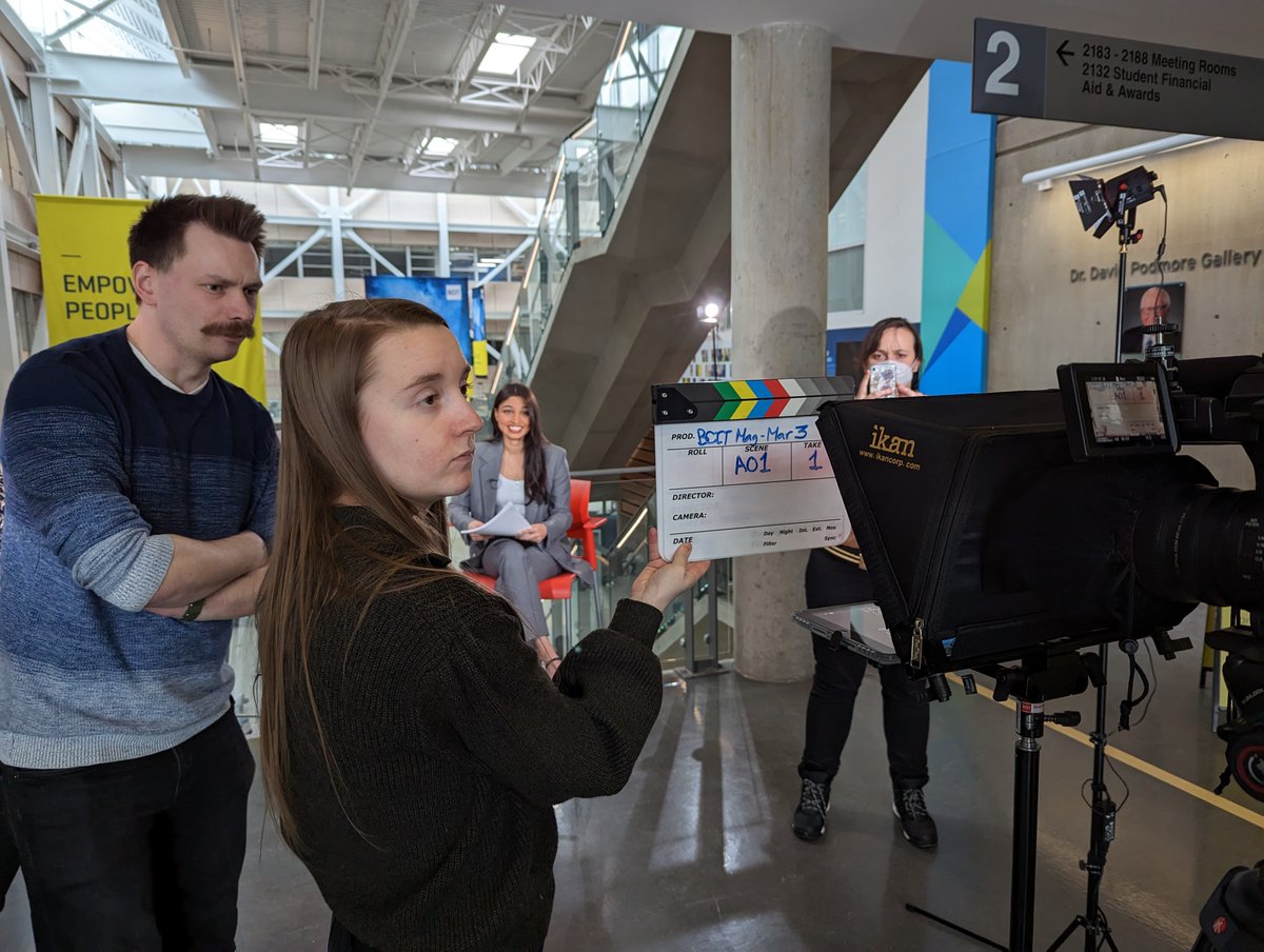 It was shoot day yesterday as we continue to prepare the latest edition of BCIT Magazine!

Time to reveal our anchors: this week features Parmvir Kang and Shivani Joshi at the helm.