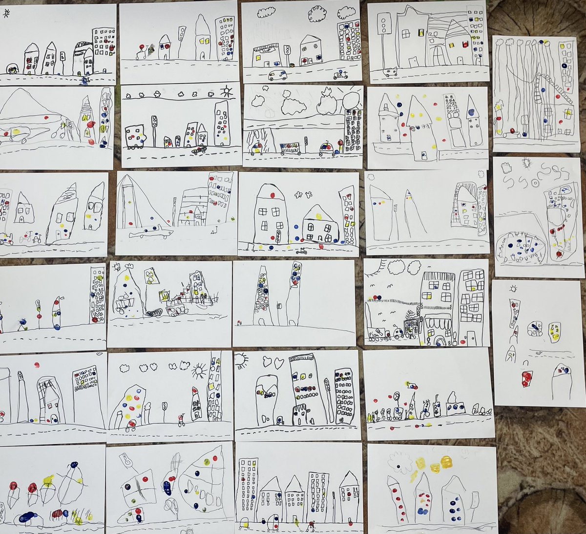 Mrsaspinall1's tweet photo. Yes... this work was really produced by 5&6 year olds! ππΌwhat talented writers we have in #sjsbclass3 we have spent all week mixing colours, developing vocabulary of shades, creating artwork and re telling 'Mixed' by #arreechung #sjsbenglish #worldbookday #sjsbart https://t.co/2q4d8hD6GL
