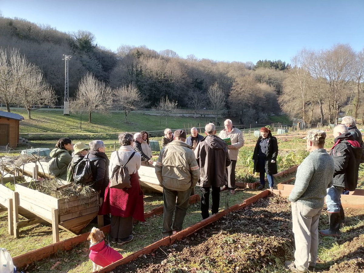 depulugo's tweet photo. 🥬 Seguimos coas actividades de formación nos hortos urbanos do Rato!
👩🌾 Hoxe aprendemos algo máis sobre o cultivo de coles, repolos e espárragos nestas terras que forman parte da Reserva da Biosfera Terras do Miño
#reservabiosfera #ReservadelaBiosfera #programamab https://t.co/NmL80AvxaR