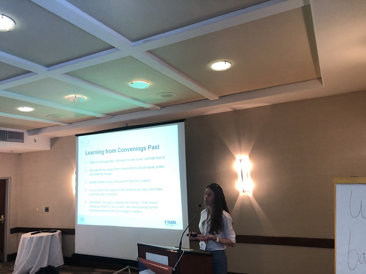 fongbat's tweet image. @MelindaKarp setting up our next session “Learning from Convenings Past” at the @CSU_SuccessNet convening. #middleleaders #csustudentsuccessnetwork