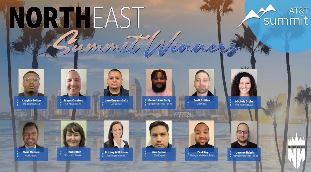 Super excited to announce that all the hard work has paid off and I am a 2022 Summit Winner. 

<a href="/MarqRodgers/">Marq Rodgers</a> Thank you for your continued guidance, development, and support. The only way from here is UP. #LifeatATT #ATTSummit