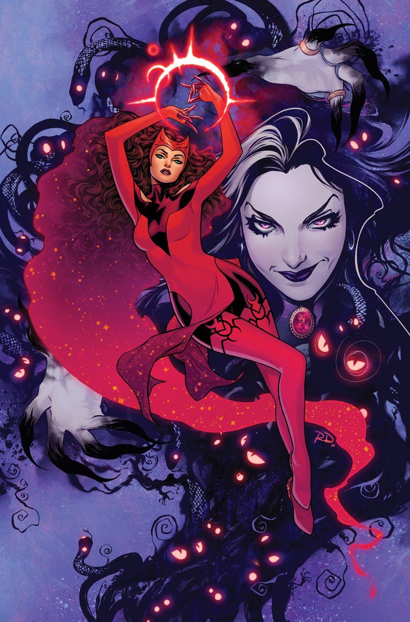 Russell Dauterman On Twitter SCARLET WITCH Annual Cover Ft Wanda And russell-dauterman-on-twitter-scarlet-witch-annual-cover-ft-wanda-and