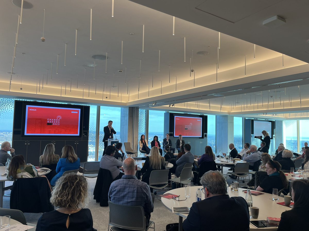 2 conferences within 30 days of each other? Completed it ✅ 
What an amazing day at our #changemakerslive conference in Liverpool. Thank you to the speakers, sponsors and of course, everyone in attendance 👏🏻