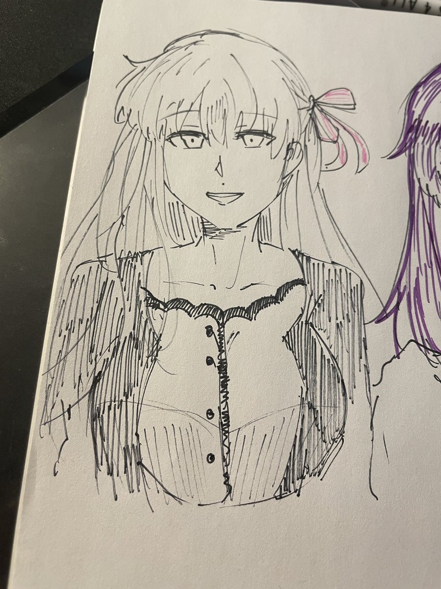 AWtistOCT's tweet photo. #間桐桜誕生祭 
#間桐桜誕生祭2023 
#Fate 
#模写イラスト 
＃イラスト好きさんと繋がりたい 
#絵描きさんフォロバ100 https://t.co/8Hczrvz0Ky
